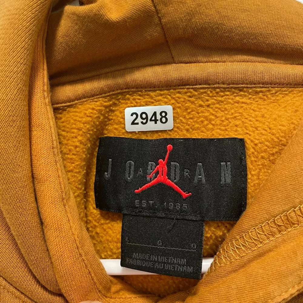 Jordan 23 Engineered Hoodie Mens Large Orange Fleece Pullover CV2784-833